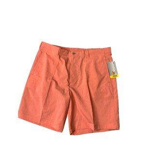 New Nicklaus ECO Choise Mnes Size 40 Orange Athletic Golf Shorts 8 in INseam Ret